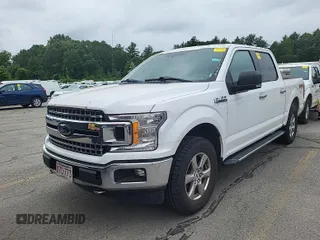 2018 Ford F-150 XL with VIN 1FTEW1EP1JKE55493, listed as a IAAI auction lot 42666714 with 104,452 mi miles and . Bid and sale history available at DreamBid. Image 34.