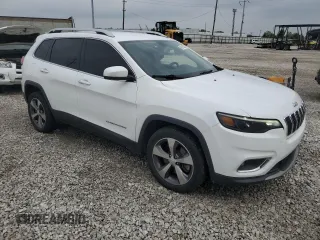 2019 Jeep Cherokee Limited with VIN 1C4PJLDB0KD438585, listed as a Copart auction lot 59818835 with 117,809 mi miles and Salvage title. Bid and sale history available at DreamBid. Image 4.