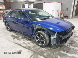 2023 Hyundai Elantra Limited with VIN KMHLP4AG5PU482474, listed as a IAAI auction lot 41564628 with 67,727 mi miles and . Bid and sale history available at DreamBid. Image 1.