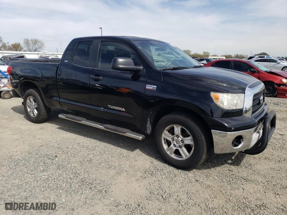 2007 Toyota Tundra SR5 with VIN 5TFRV54187X025061, listed as a Copart auction lot 48763935 with 210,380 mi miles and Salvage Title. Bid and sale history available at carsss.com. Image 4.