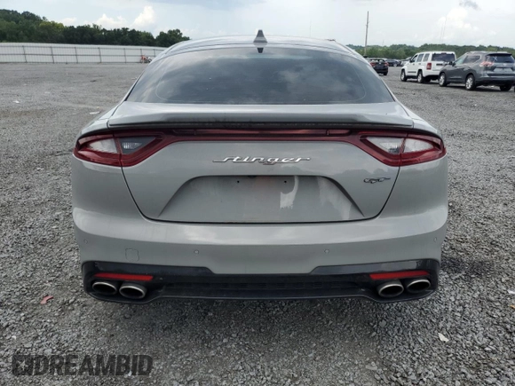 2021 Kia Stinger GT2 with VIN KNAE55LC5M6096640, listed as a Copart auction lot 66076814 with 63,852 mi miles and Salvage Title. Bid and sale history available at carsss.com. Image 6.