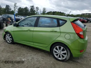 2013 Hyundai Accent SE with VIN KMHCU5AE4DU075108, listed as a Copart auction lot 52213195 with 194,266 mi miles and Clean Title. Bid and sale history available at carsss.com. Image 2.