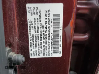 2018 Honda CR-V EX-L with VIN 7FARW2H81JE044379, listed as a Copart auction lot 53203635 with 0 mi miles and Clean Title. Bid and sale history available at carsss.com. Image 13.