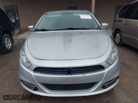 2013 Dodge Dart Rallye with VIN 1C3CDFBH7DD150987, listed as a IAAI auction lot 41736745 with 67,923 mi miles. Bid and sale history available at carsss.com. Image 6.