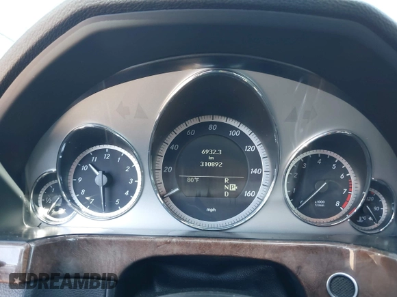 2011 Mercedes-Benz E 550 Luxury with VIN WDDHF7CB2BA470136, listed as a IAAI auction lot 42185104 with 310,892 mi miles and . Bid and sale history available at DreamBid. Image 7.