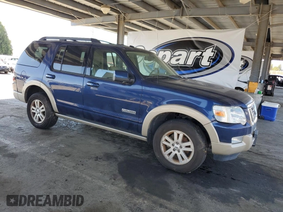 2008 Ford Explorer Eddie Bauer with VIN 1FMEU64E18UB09036, listed as a Copart auction lot 62961975 with 174,960 mi miles and Clean title. Bid and sale history available at DreamBid. Image 4.