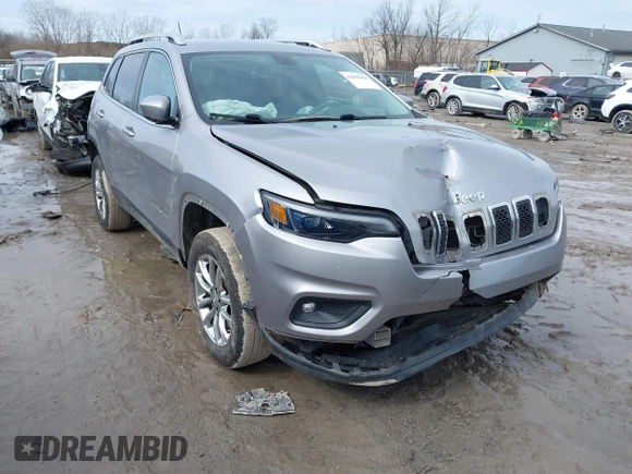 2019 Jeep Cherokee Altitude with VIN 1C4PJMLN7KD157823, listed as a IAAI auction lot 41635016 with 80,253 mi miles and . Bid and sale history available at DreamBid. Image 1.