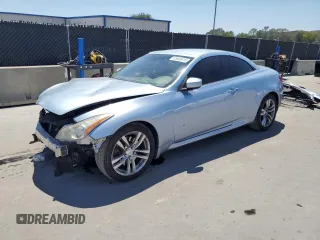 2009 Infiniti G37 with VIN JNKCV66E29M722126, listed as a Copart auction lot 53645615 with 138,971 mi miles and Non Repairable. Bid and sale history available at DreamBid. Image 1.