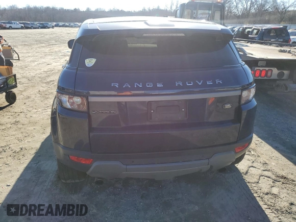 2012 Land Rover Range Rover Evoque Pure Plus with VIN SALVP2BG4CH672150, listed as a Copart auction lot 41684835 with 0 mi miles and Salvage Title. Bid and sale history available at carsss.com. Image 6.