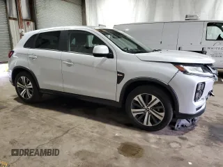 2022 Mitsubishi Outlander Sport ES with VIN JA4ARUAU5NU022461, listed as a Copart auction lot 45208605 with 16,564 mi miles and Clean Title. Bid and sale history available at carsss.com. Image 4.
