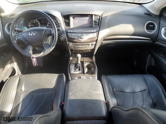 2015 Infiniti QX60 with VIN 5N1AL0MM8FC554107, listed as a Copart auction lot 54019335 with 116,968 mi miles and Clean Title. Bid and sale history available at carsss.com. Image 8.