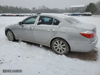 2009 Hyundai Genesis with VIN KMHGC46E79U025379, listed as a Copart auction lot 45957105 with 270,924 mi miles and Clean Title. Bid and sale history available at carsss.com. Image 2.