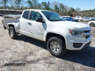 2018 Chevrolet Colorado 2WD Work Truck z VIN 1GCHSBEA9J1193173, wystawiony jako IAAI lot #41869427 z przebiegiem 154 123 mil mil oraz . Historia ofert i sprzedaży dostępna na DreamBid. Obrazek 1.