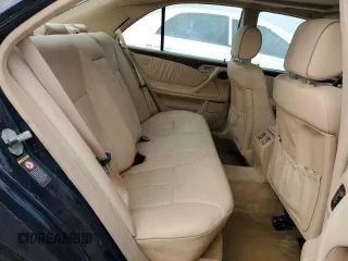 2000 Mercedes-Benz E-Class with VIN WDBJF65J7YB047628, listed as a Copart auction lot 75278704 with 0 mi miles and Salvage Title. Bid and sale history available at carsss.com. Image 10.
