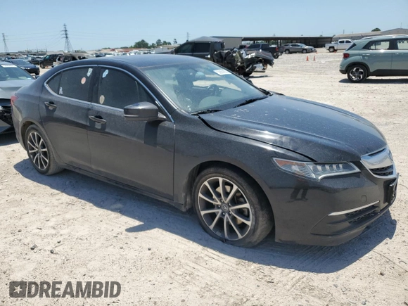 2017 Acura TLX V6 with VIN 19UUB2F30HA002931, listed as a Copart auction lot 56659055 with 110,209 mi miles and Salvage title. Bid and sale history available at DreamBid. Image 4.