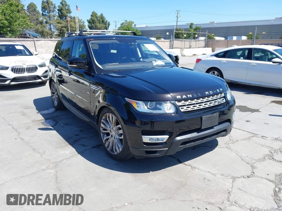 2016 Land Rover Range Rover Sport HSE z VIN SALWR2VF0GA580565, wystawiony jako IAAI lot #42315989 z przebiegiem 60 574 mil mil oraz . Historia ofert i sprzedaży dostępna na DreamBid. Obrazek 1.