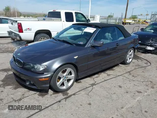 2005 BMW 3 Series 325Ci with VIN WBABW33405PL35861, listed as a IAAI auction lot 42042997 with 137,148 mi miles and . Bid and sale history available at carsss.com. Image 2.