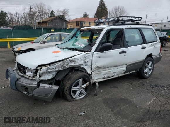 1999 Subaru Forester S with VIN JF1SF6559XG720726, listed as a Copart auction lot 51838885 with 278,604 mi miles and Salvage Title. Bid and sale history available at carsss.com. Image 1.