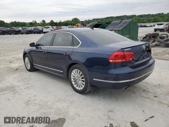2015 Volkswagen Passat SEL Premium with VIN 1VWCV7A34FC051649, listed as a Copart auction lot 57794895 with 159,824 mi miles and Salvage title. Bid and sale history available at DreamBid. Image 2.
