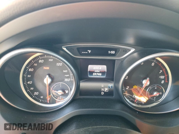 2017 Mercedes-Benz CLA with VIN WDDSJ4GB8HN404477, listed as a Copart auction lot 37274283 with 59,746 mi miles. Bid and sale history available at carsss.com. Image 9.