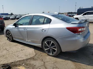 2021 Subaru Impreza Sport with VIN 4S3GKAM64M3605804, listed as a Copart auction lot 69023654 with 49,656 mi miles and Clean Title. Bid and sale history available at carsss.com. Image 2.