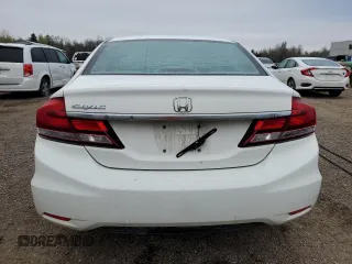 2014 Honda Civic LX z VIN 2HGFB2F47EH014380, wystawiony jako Copart lot #53537655 z przebiegiem 180 181 mil mil oraz Czysty tytuł • Clean title. Historia ofert i sprzedaży dostępna na DreamBid. Obrazek 6.