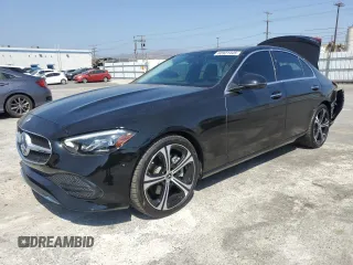 2023 Mercedes-Benz C 300 with VIN W1KAF4GB3PR138015, listed as a Copart auction lot 60931445 with 30,414 mi miles and Salvage title. Bid and sale history available at DreamBid. Image 1.