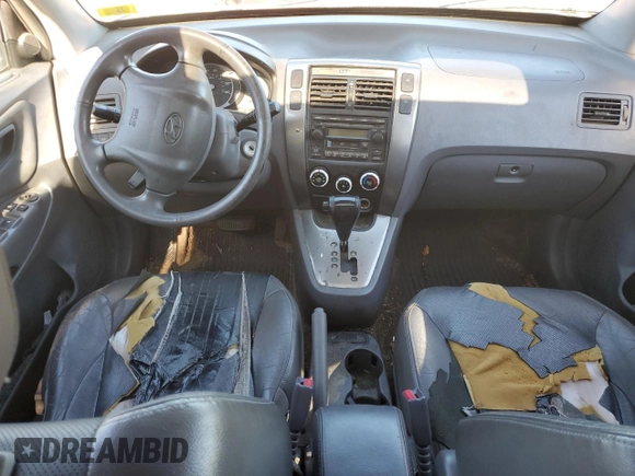 2005 Hyundai Tucson GLS with VIN KM8JN72D35U185459, listed as a Copart auction lot 70639434 with Not Provided miles and Salvage Title. Bid and sale history available at carsss.com. Image 8.