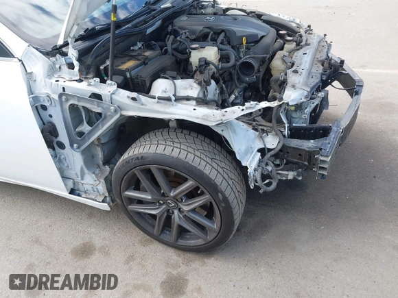 2019 Lexus IS with VIN JTHBA1D20K5096708, listed as a IAAI auction lot 41723216 with 53,941 mi miles. Bid and sale history available at carsss.com. Image 19.