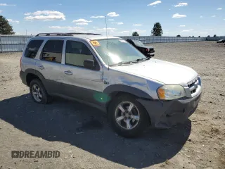 2006 Mazda Tribute i with VIN 4F2YZ92Z86KM12012, listed as a Copart auction lot 53726725 with 162,884 mi miles and Salvage Title. Bid and sale history available at carsss.com. Image 4.