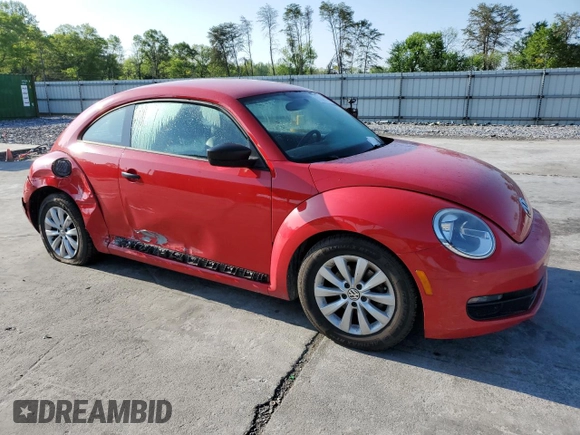 2015 Volkswagen Beetle Fleet Edition with VIN 3VWF17AT9FM626299, listed as a Copart auction lot 52095715 with 98,156 mi miles and Salvage Title. Bid and sale history available at DreamBid. Image 4.