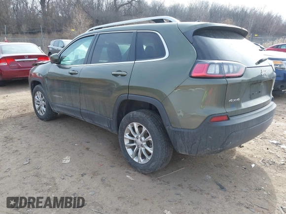 2019 Jeep Cherokee Latitude with VIN 1C4PJMCB7KD283699, listed as a IAAI auction lot 41548866 with 95,723 mi miles. Bid and sale history available at carsss.com. Image 3.