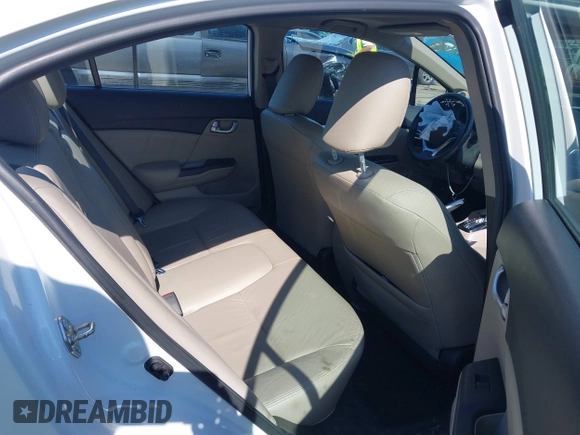 2015 Honda Civic Sedan EX-L with VIN 19XFB2F90FE025017, listed as a IAAI auction lot 41883776 with 98,314 mi miles. Bid and sale history available at carsss.com. Image 8.