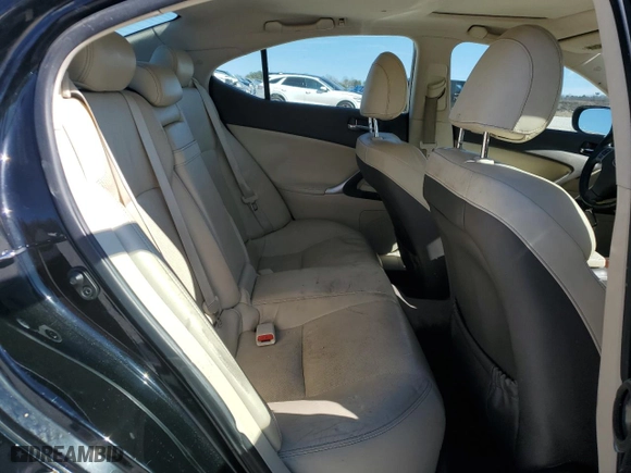 2011 Lexus IS 250 with VIN JTHCF5C23B5050269, listed as a Copart auction lot 46160985 with 178,017 mi miles and Salvage Title. Bid and sale history available at carsss.com. Image 10.