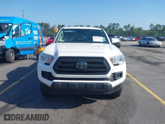 2021 Toyota Tacoma SR with VIN 3TYRX5GN4MT009048, listed as a IAAI auction lot 42291313 with 26,197 mi miles and . Bid and sale history available at DreamBid. Image 12.