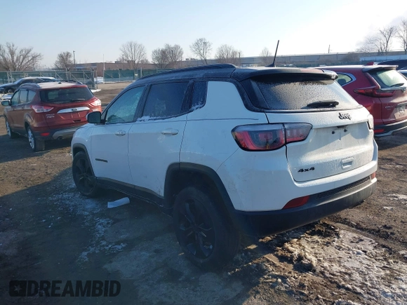 2020 Jeep Compass Latitude with VIN 3C4NJDBB8LT157310, listed as a IAAI auction lot 41410188 with Not Provided miles and . Bid and sale history available at carsss.com. Image 3.