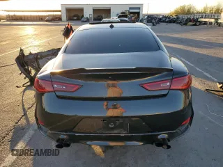 2017 Infiniti Q60 Red Sport 400 with VIN JN1FV7EL4HM701896, listed as a Copart auction lot 80770654 with 96,708 mi miles and Salvage Title. Bid and sale history available at carsss.com. Image 6.
