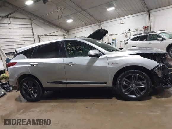 2020 Acura RDX w/A-Spec Pkg with VIN 5J8TC2H63LL022801, listed as a IAAI auction lot 41696731 with 64,093 mi miles. Bid and sale history available at carsss.com. Image 14.