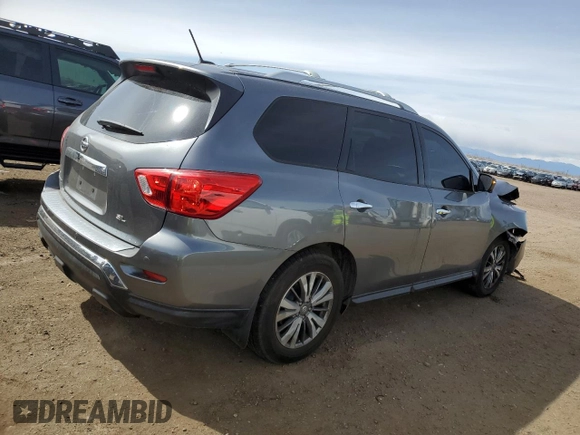 2018 Nissan Pathfinder SL with VIN 5N1DR2MN8JC621121, listed as a Copart auction lot 49733905 with 84,544 mi miles and Salvage Title. Bid and sale history available at carsss.com. Image 3.