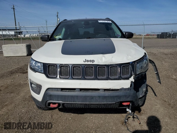 2018 Jeep Compass Trailhawk с VIN 3C4NJDDB9JT265364, выставлен на аукционе Copart как лот 52009185 с пробегом 92 086 миль миль и Списание • Salvage title. История ставок и продаж доступна на DreamBid. Изображение 5.