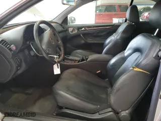 2002 Mercedes-Benz CLK-Class with VIN WDBLK65G92T114739, listed as a Copart auction lot 46654895 with 91,209 mi miles and Salvage Title. Bid and sale history available at carsss.com. Image 7.