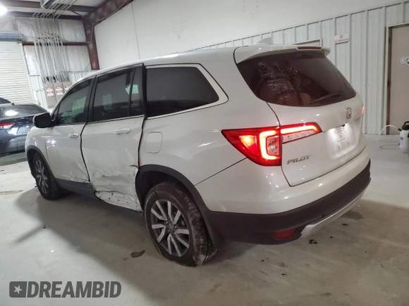 2020 Honda Pilot EX-L with VIN 5FNYF5H50LB016462, listed as a Copart auction lot 46179725 with 99,599 mi miles and Salvage Title. Bid and sale history available at carsss.com. Image 2.