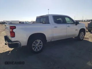 2021 Chevrolet Silverado 1500 LTZ with VIN 3GCUYGED1MG302090, listed as a Copart auction lot 47134305 with 91,830 mi miles and Salvage Title. Bid and sale history available at DreamBid. Image 3.