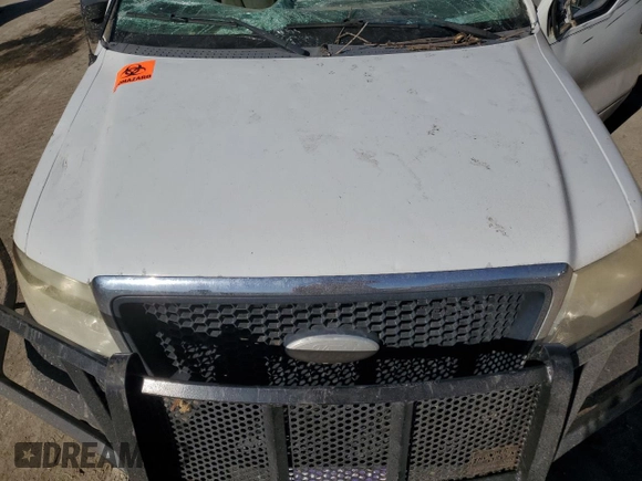 2007 Ford F-150 XL with VIN 1FTVX14577NA63235, listed as a Copart auction lot 47297735 with Not Provided miles and Salvage Title. Bid and sale history available at carsss.com. Image 12.
