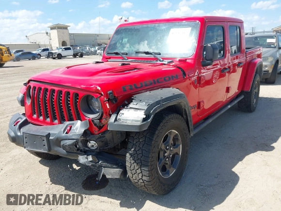 2023 Jeep Gladiator Rubicon z VIN 1C6JJTBG2PL509200, wystawiony jako IAAI lot #42537312 z przebiegiem Nie podano mil oraz . Historia ofert i sprzedaży dostępna na DreamBid. Obrazek 2.