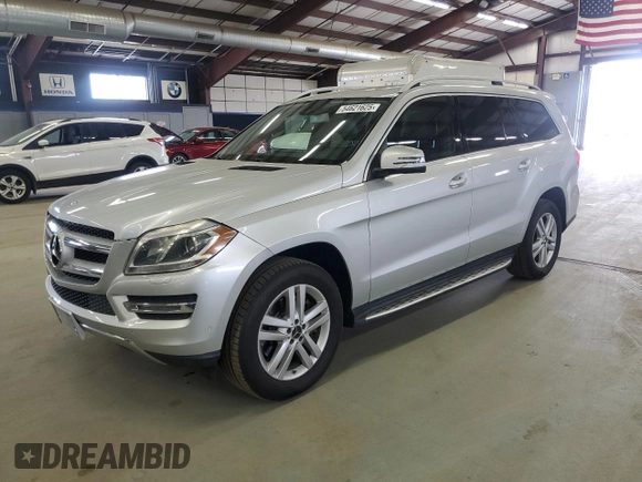 2013 Mercedes-Benz GL-Class GL 450 with VIN 4JGDF7CE9DA260571, listed as a Copart auction lot 54621625 with 129,060 mi miles and Clean Title. Bid and sale history available at carsss.com. Image 1.