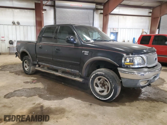 2002 Ford F-150 XLT with VIN 1FTRW08L82KE27440, listed as a Copart auction lot 53182695 with 0 mi miles and Clean Title. Bid and sale history available at carsss.com. Image 4.