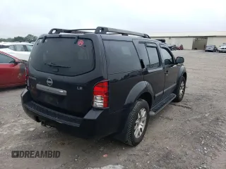 2008 Nissan Pathfinder LE with VIN 5N1BR18B58C614719, listed as a Copart auction lot 64841514 with 240,392 mi miles and Clean Title. Bid and sale history available at carsss.com. Image 3.