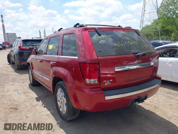 2009 Jeep Grand Cherokee with VIN 1J8HR68T79C539925, listed as a IAAI auction lot 42157077 with 140,443 mi miles and . Bid and sale history available at DreamBid. Image 3.