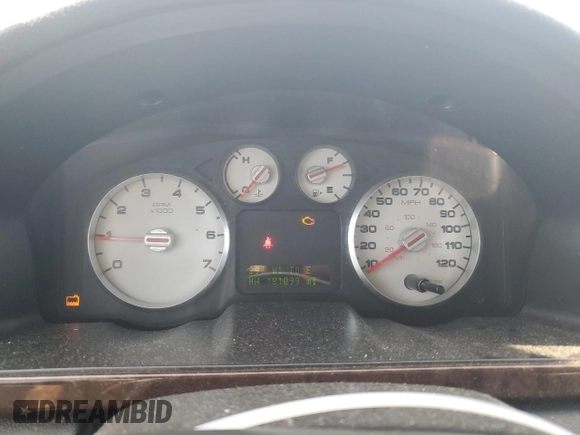 2006 Ford Five Hundred Limited with VIN 1FAFP251X6G103631, listed as a Copart auction lot 80391044 with 181,099 mi miles and Salvage Title. Bid and sale history available at carsss.com. Image 9.